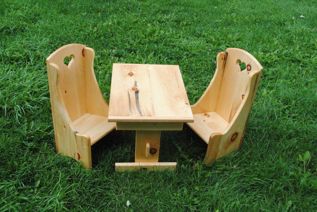 Child's Table and Chair Set